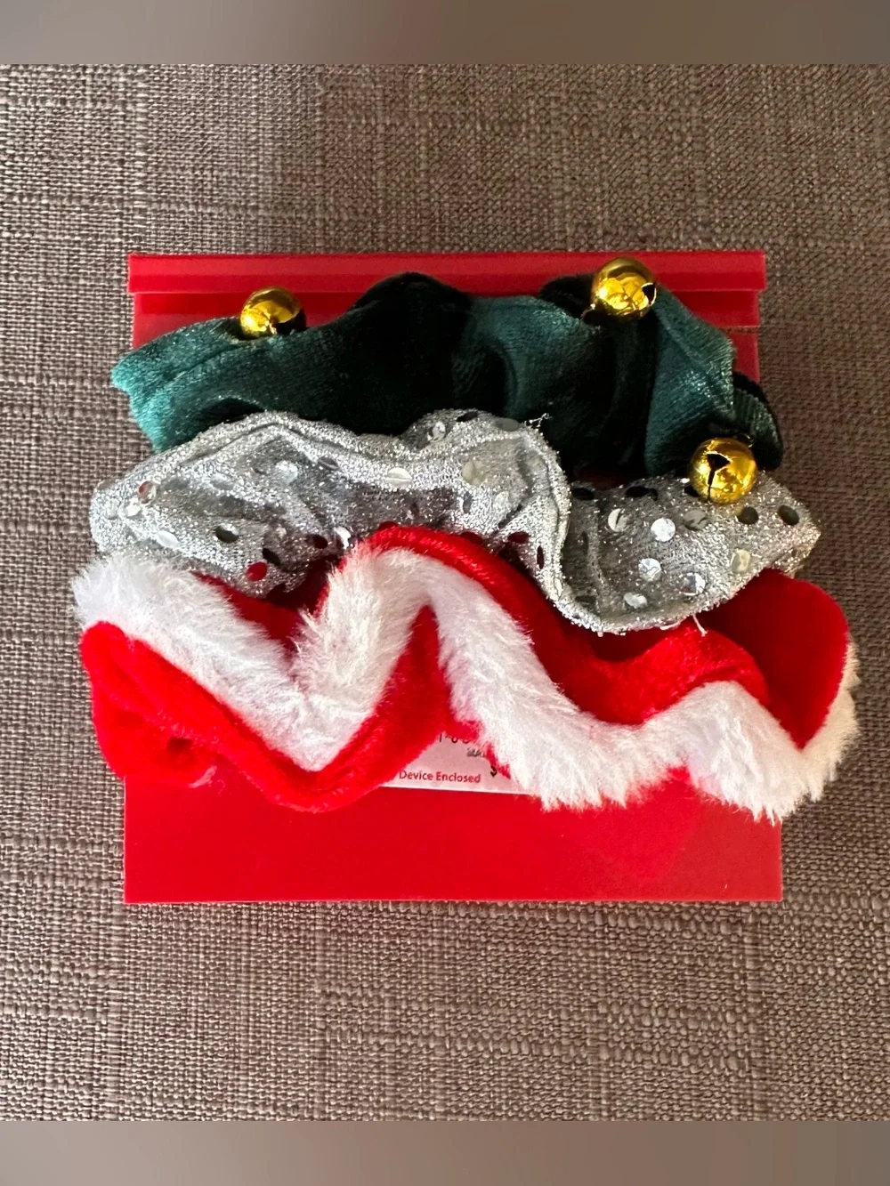 Holiday Hair Scrunchie Set